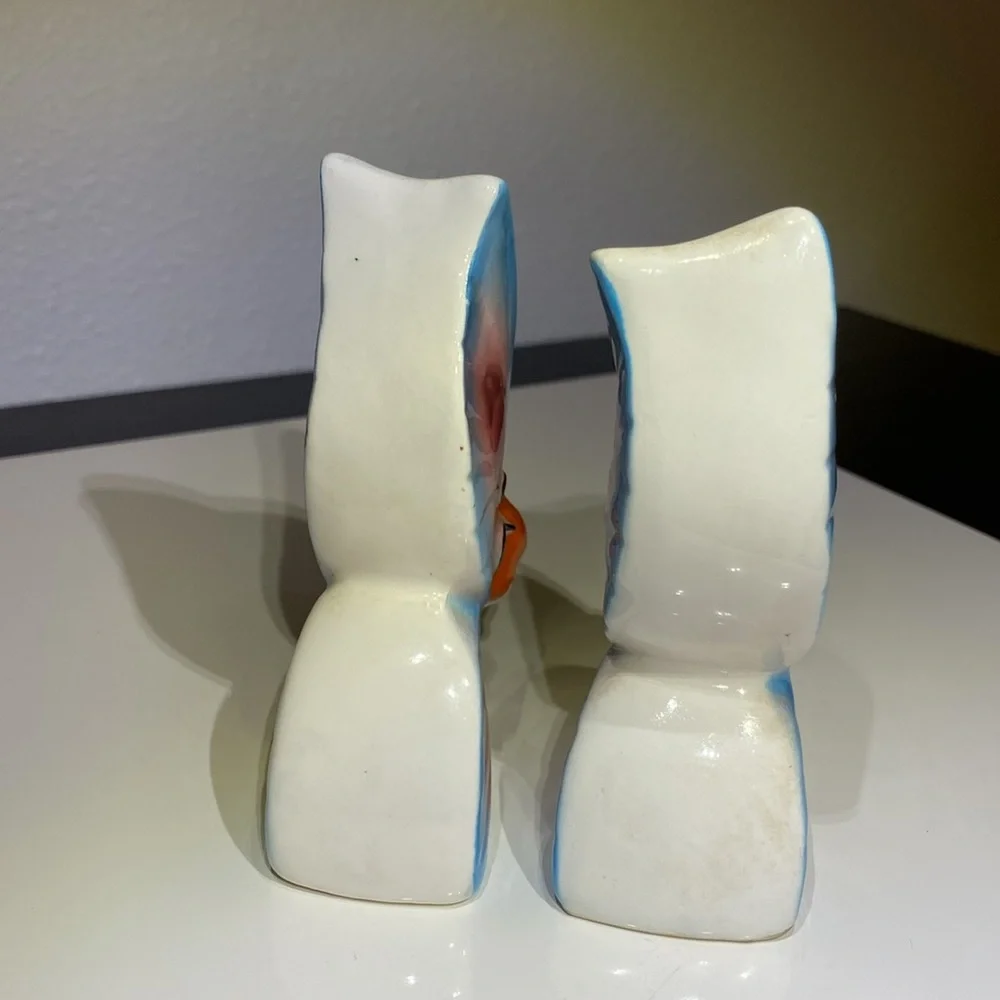 Vintage Japan Pixie Fairy Butterfly Salt & Pepper Shakers - Picture 10 of 10